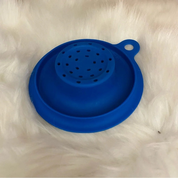 BNWOT Evolution micro-pop microwave popcorn popper in blue - Picture 8 of 11